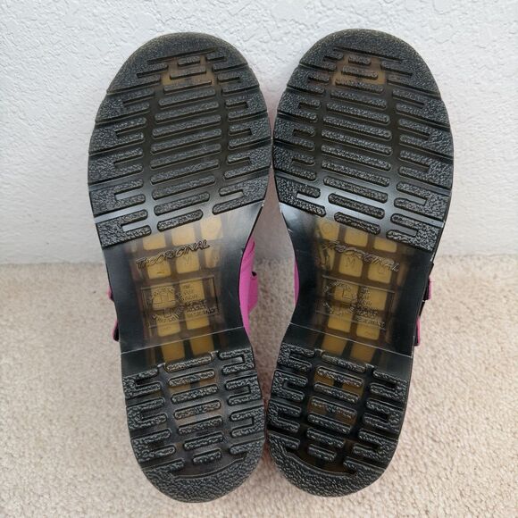 NEW Dr Martens 8065 Mary Jane Thrift Pink Sz 8 Pebbled Leather 2 Buckle Closure - Picture 9 of 10